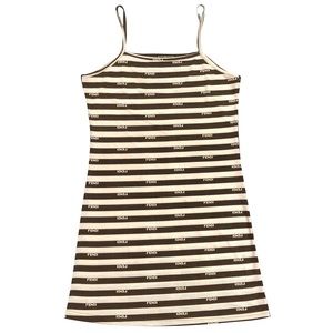 Vintage Fendi Cravette Slip Dress